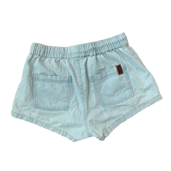Roxy Go to the Beach Women's Shorts in Medium Blue 100% Cotton - Picture 3 of 14